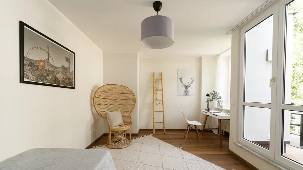 Farrow & Ball Wandfarben in einer Münchner Dachgeschosswohnung