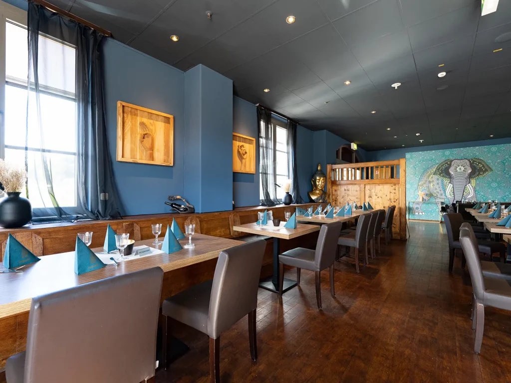 Innenanstrich & Farbkonzept - indisches Restaurant - Armagan Maler München