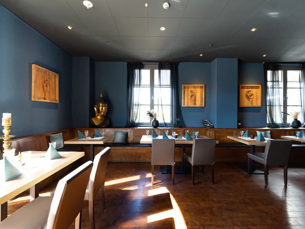 Innenanstrich & Farbkonzept - indisches Restaurant - Armagan Maler München
