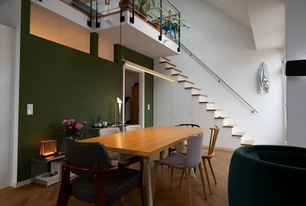 Farbgestaltung | Maisonette Wohnung | Maler München