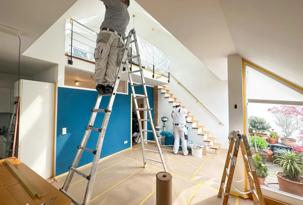 Farbgestaltung | Maisonette Wohnung | Maler München